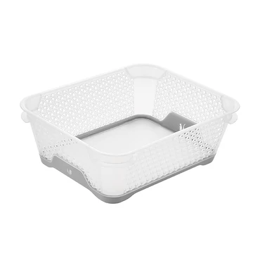 JONAS kosár csúszásmentes 20x16x7cm SZÜRKE 10369130