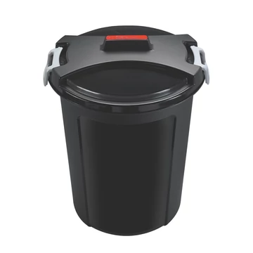 Szemetes Kerti 46L 48x55cm Matrix Fekete 1463