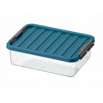 Clipbox Tároló doboz  9,0L 40x29x11cm Clippes tetővel 1603