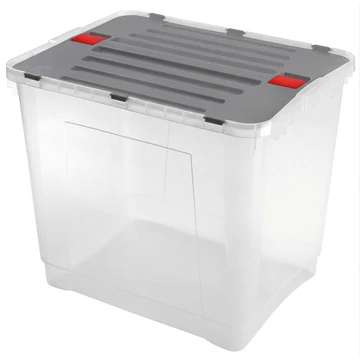 Heidrun Dragon Box Plastic Storage Box 100L 59x46x50cm Special Edition with lid and Clip 1644