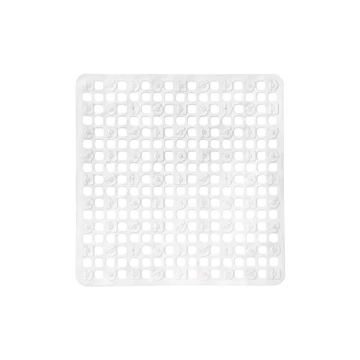 Négyzet alakú csúszásgátló környezetbarát termoplasztikus gumiból, 545x5354 mm. FEHÉR TDQ5454W/12