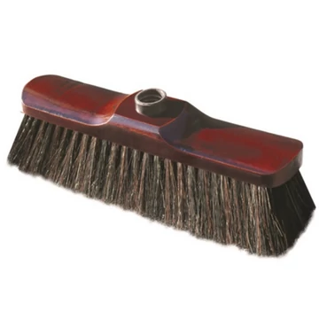 Partvis fej fából 28 cm, természetes sörtéjű LUX 0035
