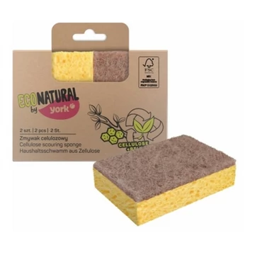 Mosogató szivacs cellulóz 2db 11x7x2,5 cm ECO NATURAL 3554
