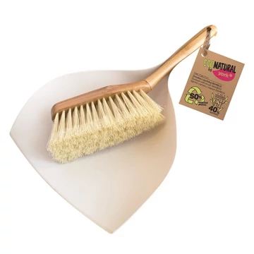 Szemeteslapát + kefe ECO NATURAL Bamboo 6214