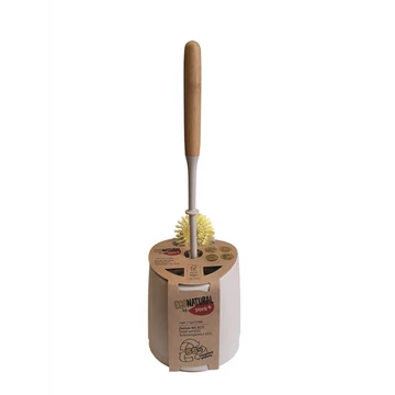 WC kefe+tartó ECO NATURAL BAMBOO 6409