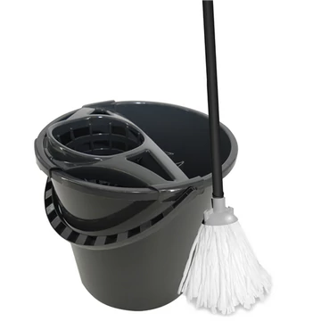 MOP SET fej + nyél + vödör + csavaró 10L 7203