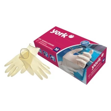 Gumikesztyű LATEX 100 db 9232