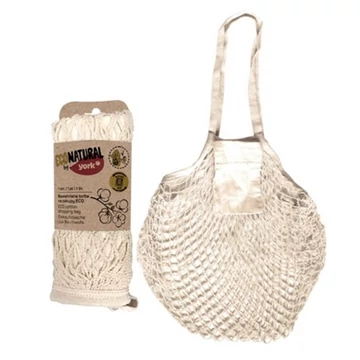 Bevásárló szatyor pamut 45x35 cm Max. 6 kg ECO NATURAL Cotton 9906