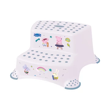 Gyerek Fellépő dupla 40x37x21cm Max. 120kg-ig Peppa Malac FEHÉR 1003251919400