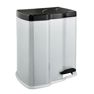 Szemetes Szelektív pedálos 7,0+15L 39,5x29x43cm Gunnar 1030016000000