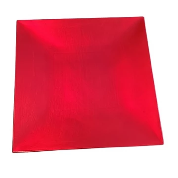 Dekor tálaló tálca Piros 30cm