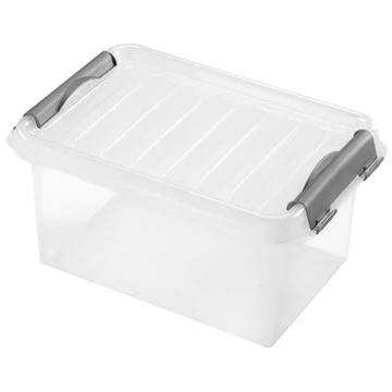 Clipbox - Light Tároló doboz 8,0L 33x22,5x16cm Clippes tetővel 602