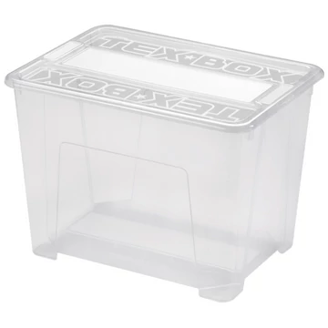 Tex Box 3. Tároló doboz 21L 38x28x27,2cm tetővel 7205