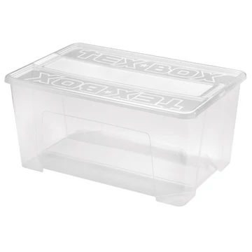 Tex Box 5. Tároló doboz 48L 57x38x27,2cm tetővel 7209