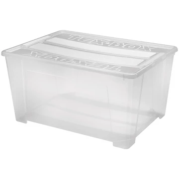 Tex Box 8. Tároló doboz 150L 78,5x58,8x40,5cm tetővel 7215
