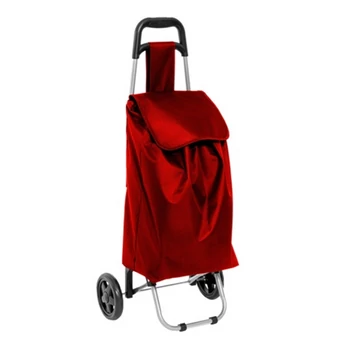Bevásárlókocsi 33L 36x22x95cm Max. 15kg-ig Amigo PIROS