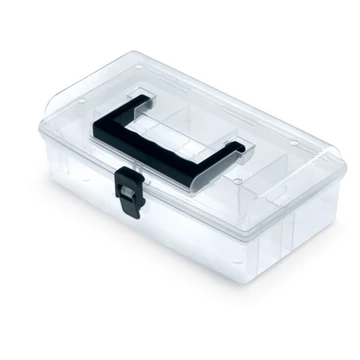 Rendszerező Unibox 24,5x15x8,5cm átlátszó KNU25