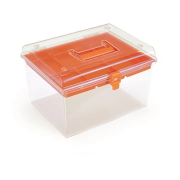 Rendszerező 29,2x25x18,5cm csatos, fogantyúval, tálcával NUF4HT