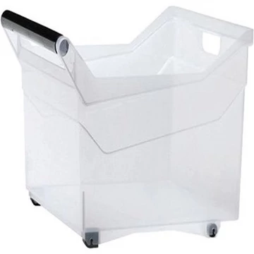 Tároló doboz 44L 38x37,9x37,9cm fogantyús, görgős NUK5H