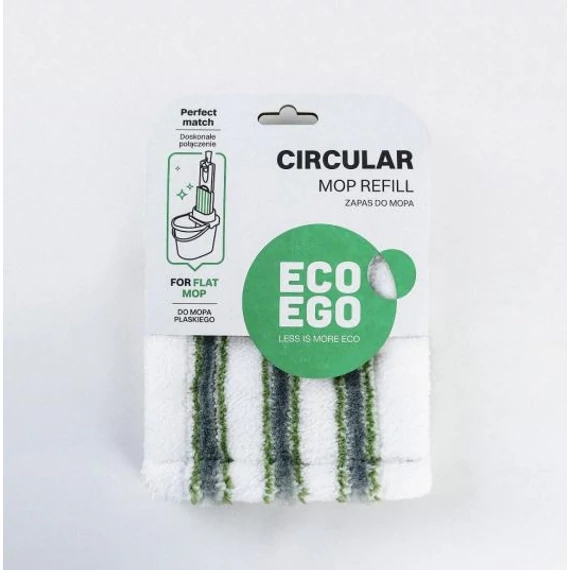 MOP fej lapos szögletes CIRCULAR Eco Ego 8191