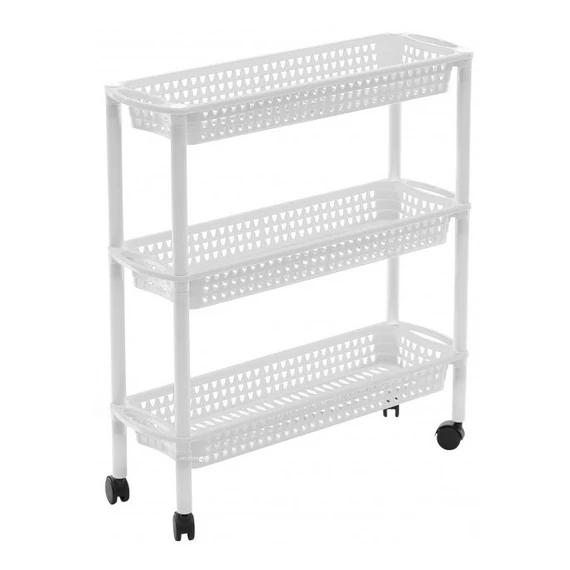 Rekesz 3-as 60x18x61cm gurulós Althea 1562