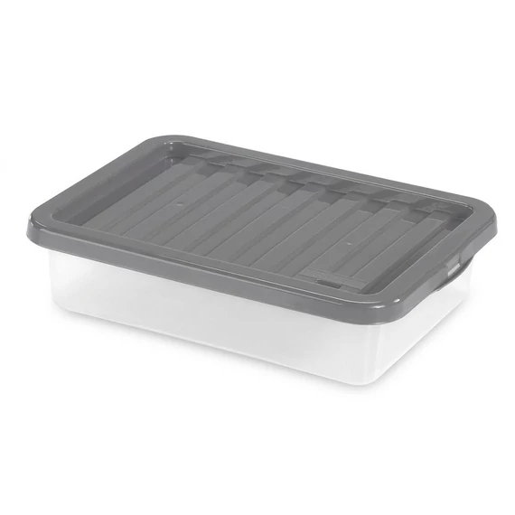Quasar Tároló doboz  7,0L 38x28,5x9,0cm tetővel 1626