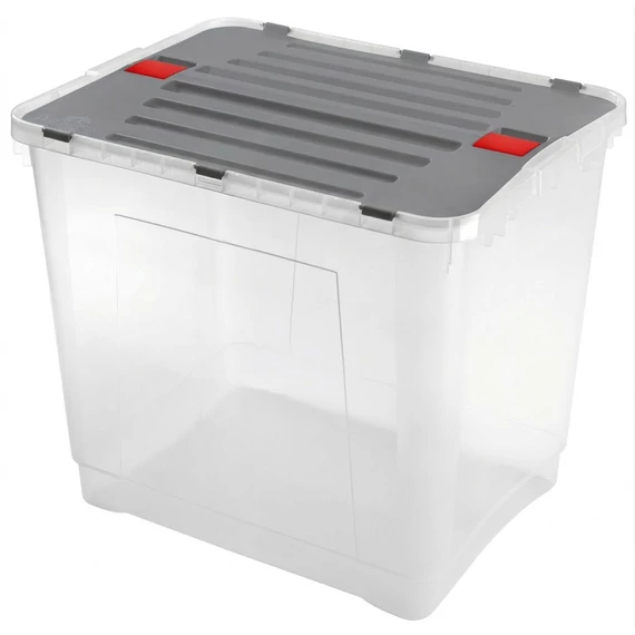 Heidrun Dragon Box Plastic Storage Box 100L 59x46x50cm Special Edition with lid and Clip 1644