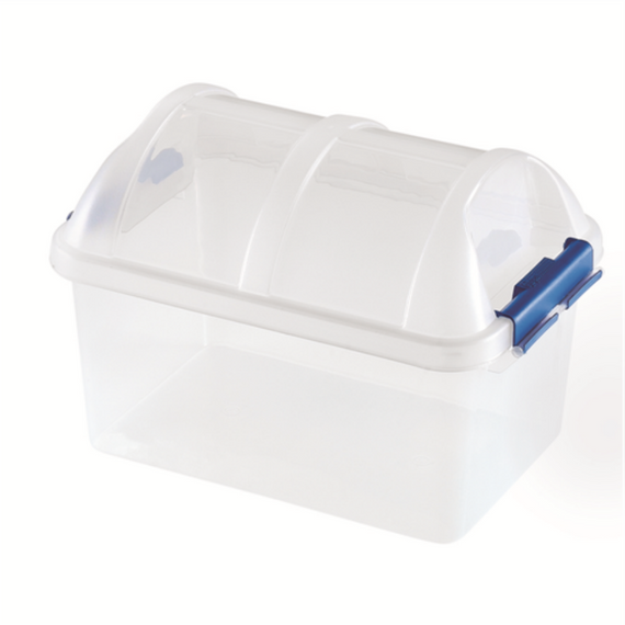 Clipbox Kincsesláda 8,0L 34x23x23,5cm Clippes tetővel 1692