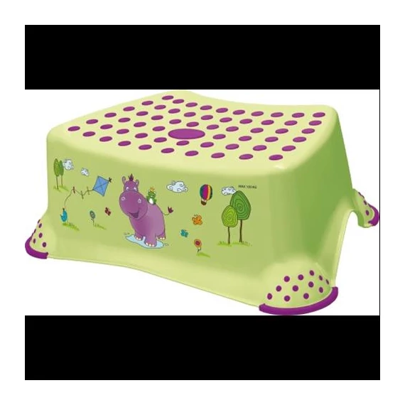 Gyerek Fellépő 40x28x14cm Max. 80kg-ig Vizilovas Lime 18642262012NN
