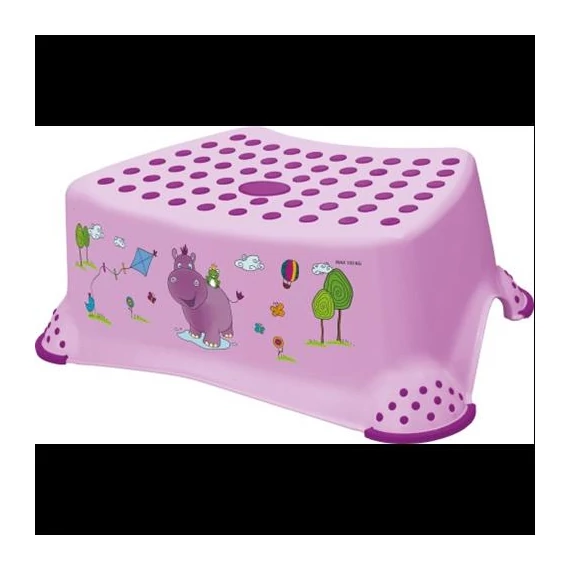 Gyerek Fellépő 40x28x14cm Max. 80kg-ig Vizilovas Lila 18642581012AL