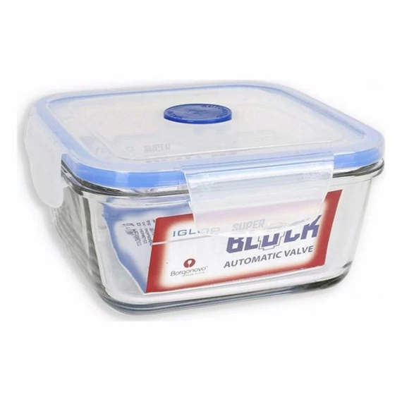 IGLOO Superblock R17  üveg ételtároló 0,8L 17x12,4x7cm 14069926