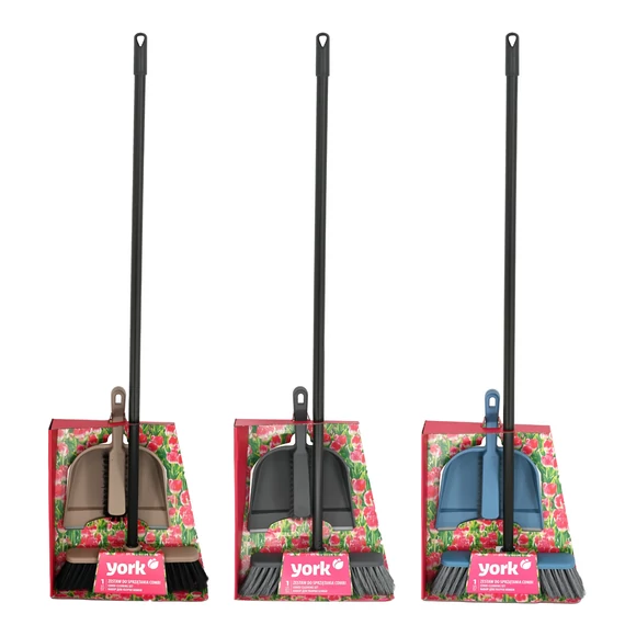 Partvis 120 cm-es nyél + lapát + kefe szett COMBI 8201