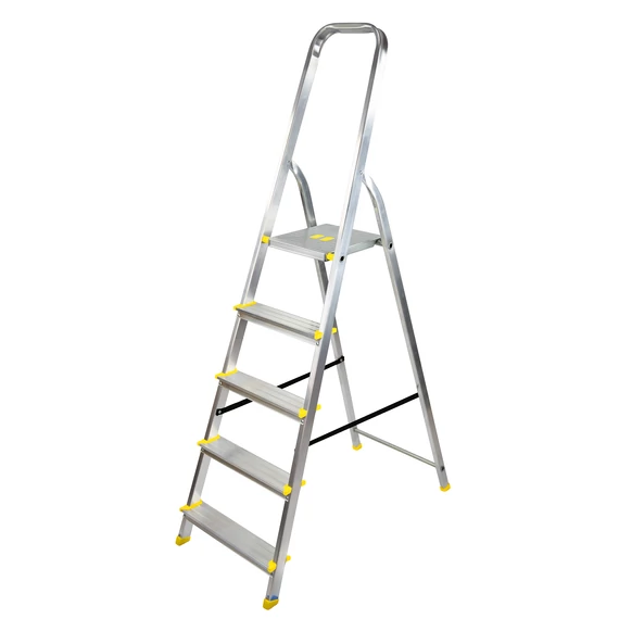 Létra 5 fokos alumínium Max. 150kg BAYERSYSTEM