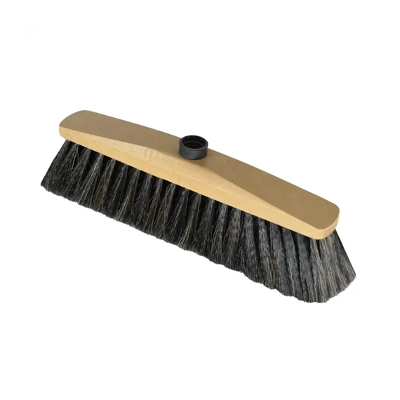 Partvis fej fából 30 cm, természetes sörtéjű 0033