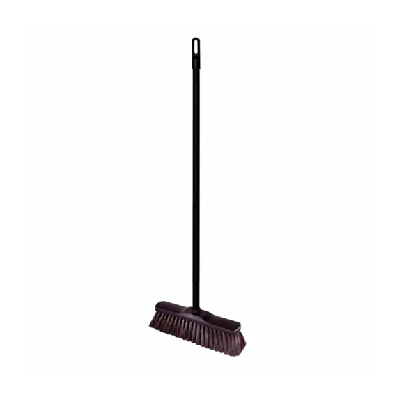 Partvis 120 cm-es nyél - 28 cm fej természetes sörtéjű LUX 0037
