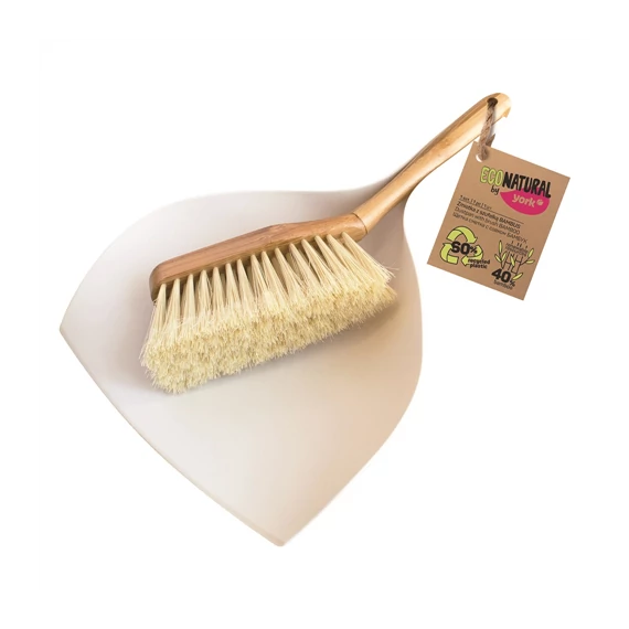 Szemeteslapát + kefe ECO NATURAL Bamboo 6214