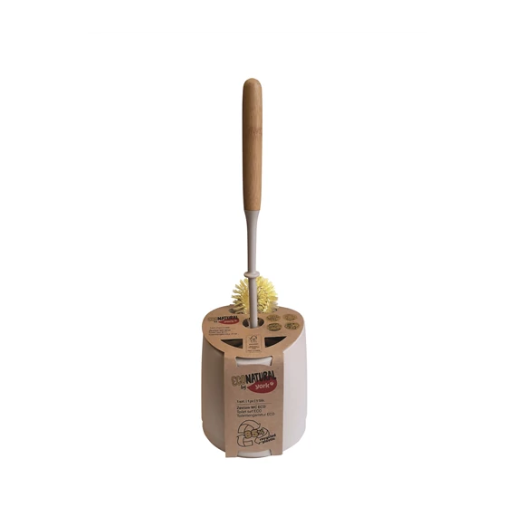 WC kefe+tartó ECO NATURAL BAMBOO 6409
