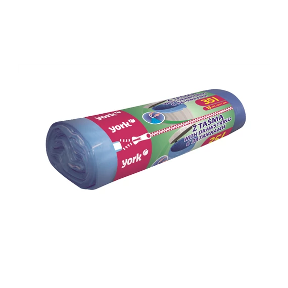 Szemeteszsák 35L / 15db húzózsinórral 9061
