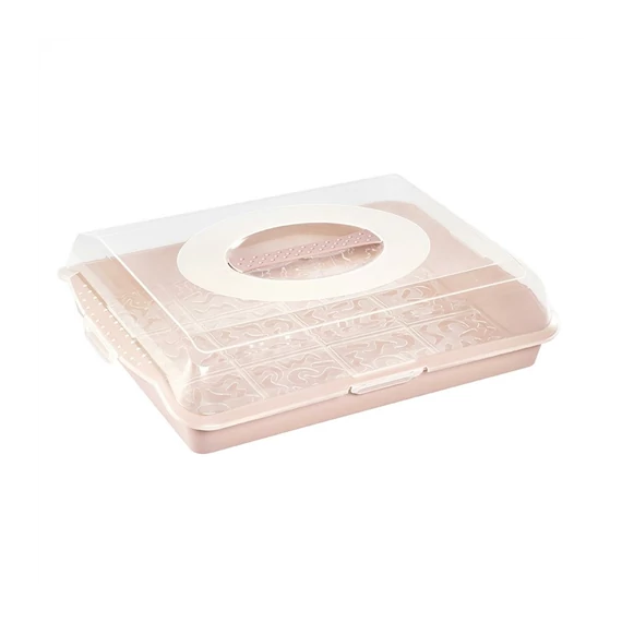 Sütemény tartó 35x45x11cm Nordic Pink 1067758100000
