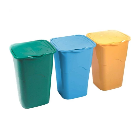 Szemetes Szelektív 3 x 50L 40x36,5x53,5cm 1439