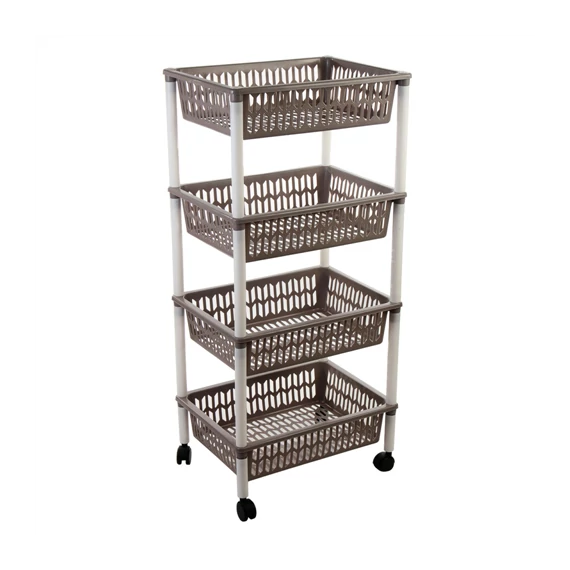 Rekesz 4-es 40x30x89cm gurulós Guapissimo 4. 1564