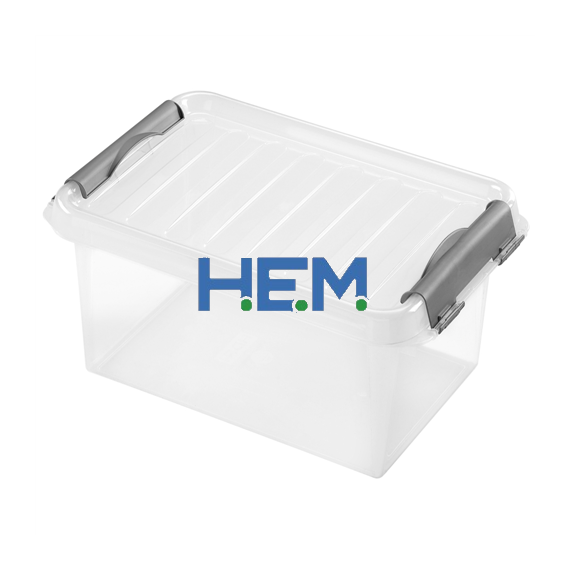 Clipbox - Light Tároló doboz 8,0L 33x22,5x16cm Clippes tetővel 602