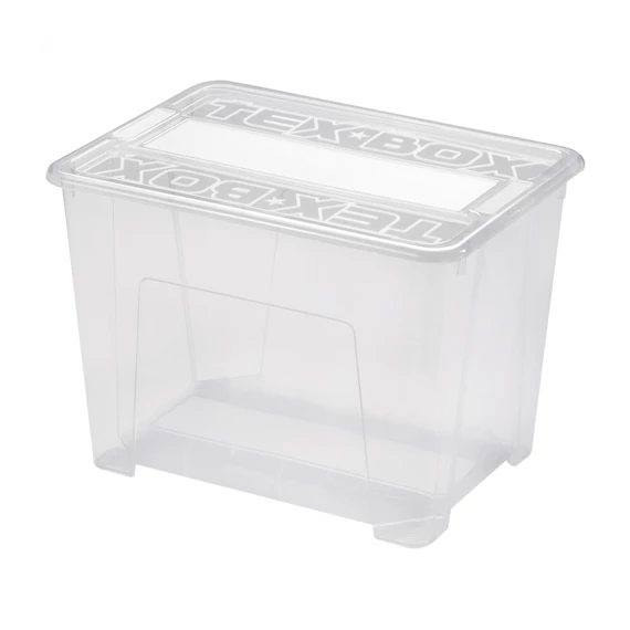 Tex Box 3. Tároló doboz 21L 38x28x27,2cm tetővel 7205