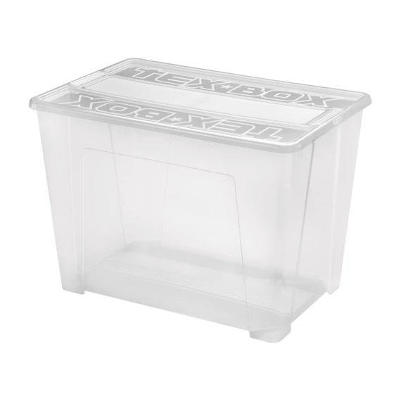 Tex Box 6. Tároló doboz 70L 57x38x40,5cm tetővel 7211