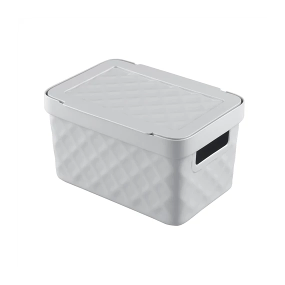 Diamond Tároló doboz 4,5L 18x27x14cm tetővel 921