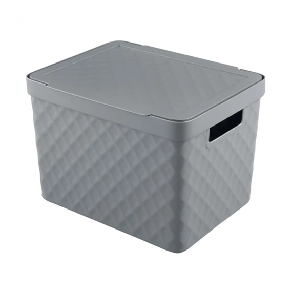 Diamond Tároló doboz 17,5L 36x27x23cm tetővel 925