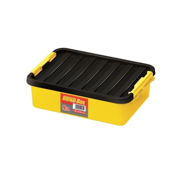 Briko-Box Tároló doboz 9,0L 40x29x11cm Clippes tető 9603