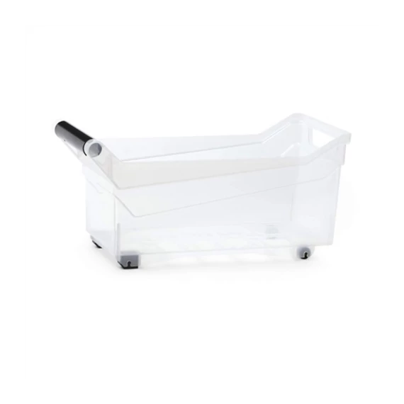 Tároló doboz 10L 38x17,7x18cm fogantyús, görgős NUK3L