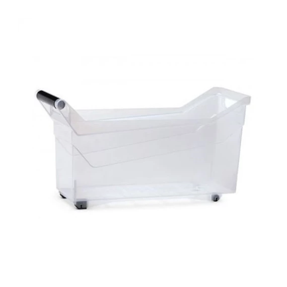 Tároló doboz 17L 48x17,7x25,6cm fogantyús, görgős NUK4L
