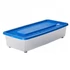 Kép 2/2 - Boxmania Tároló doboz 25L 56x37x18cm gurulós, tetővel 1565-2